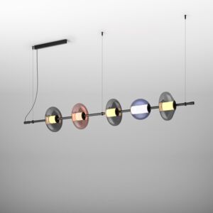 BEADS horiz line LED suspended