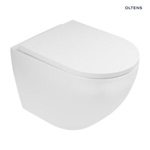 Oltens Hamnes OneForm Stille wandmontiertes PureRim-Toilettenbecken