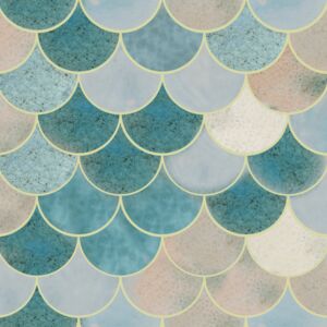 Rybia Łuska - zestaw płytek "Leśna Polana" z serii "Woda" Morning in the fog