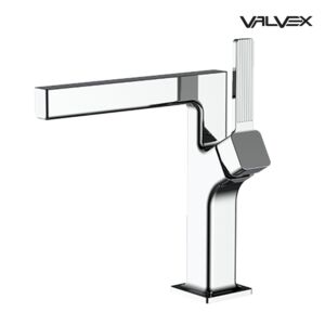 ALIBI Chrome Washbasin mixer without pop-up drain