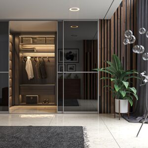 Twin -system for sliding door