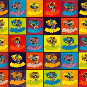 Catrinas - Zestaw Patchwork płytek meksykańskich_min