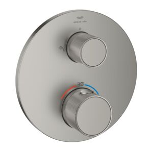 Thermostat-Brausebatterie mit integrierter 2-Wege-Umstellung