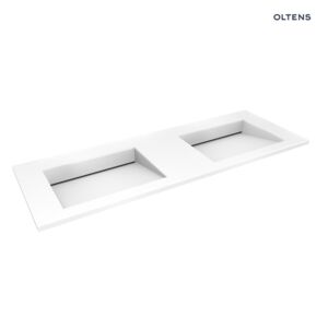 Oltens Stila cabinet wash basin 140x45 cm LavaForm, glossy white