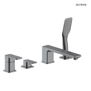 Oltens Hadsel deck-mounted 4-hole bath and shower mixer tap