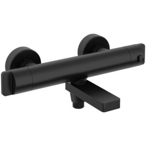 THERM - Bath mixer, thermostatic - nero