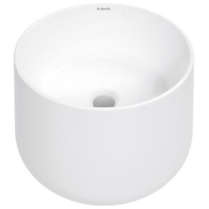ARNIKA - Ceramic washbasin, countertop - white - CGN_6U32