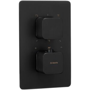 THERM - External element, for thermostatic BOX - nero