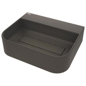 ARNIKA - Umywalka granitowa nablatowa z miejscem na baterię