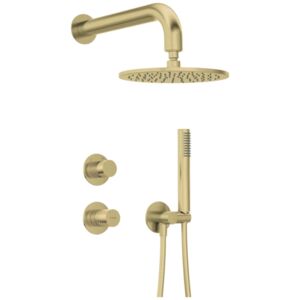 SILIA HEXA - Kit de douche encastré, avec une pomme de douche