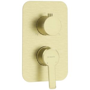 ARNIKA - Element zewnętrzny do BOXa mieszaczowego - złoty szczotkowany