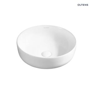 Oltens Svale Aufsatzwaschbecken 41x41 cm, rund, mit SmartClean