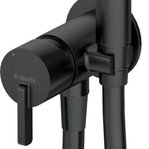 SILIA Bidet tap, concealed, with bidet shower, nero