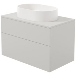 PRIZMA - Waschbeckenschrank, mit Granitwaschbecken - 55x35 cm
