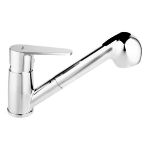 Algeo - standing sink mixer with pull-out spray