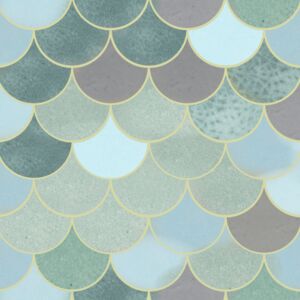 Rybia Łuska - zestaw płytek "Leśna Polana" z serii "Woda" Norwegian Fiord