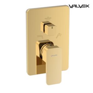 Loft Gold 3-function concealed mixer