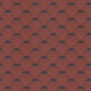 Hexagonal red