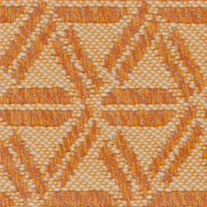 Geometric Orange Jacquard 2682862