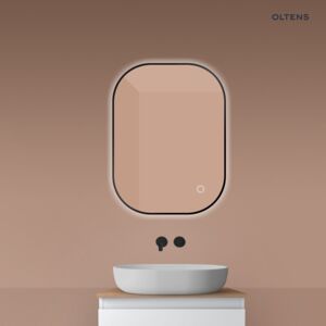 Oltens Nordlis 60x80 cm rechteckiger Spiegel mit LED-Beleuchtung