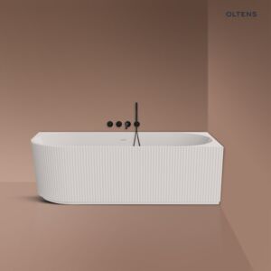 Oltens Hamnes corner bathtub 170x80 cm right, white 11009000