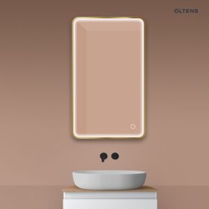 Oltens Nordlis 60x100 cm rechteckiger Spiegel mit LED-Beleuchtung