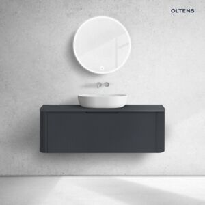 Oltens Hamnes base unit, 120 cm, black matte 60025300