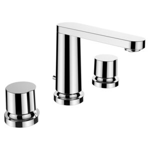 THE NEW CLASSIC Two-lever, 3-hole washbasin mixer