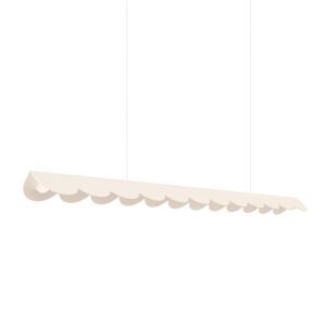 Lampa wisząca BISCUIT beżowa LED 4000K