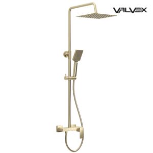 ARS Brushed Gold Shower column