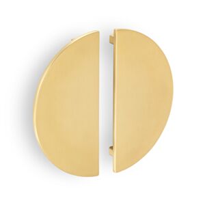 Uchwyt do mebli półksiężyc gold brushed GIRO SY4804.0128.GB