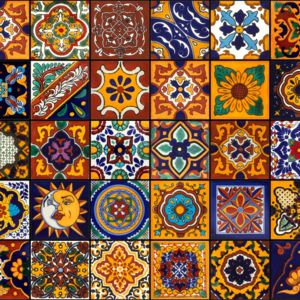 Girasol- Zestaw Patchwork płytek meksykańskich_min