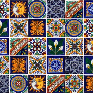 Pablo-Zestaw Patchwork płytek meksykańskich