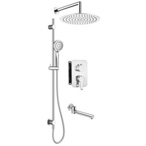 ARNIKA - Concealed shower set, with mixer BOX - chrome - BXYW0QAM