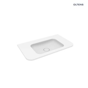 Oltens Hamnes umywalka 80x46,1 cm prostokątna meblowa PureSurface
