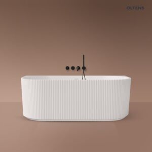 Oltens Hamnes wanna przyścienna 170x80 cm biała 12026000