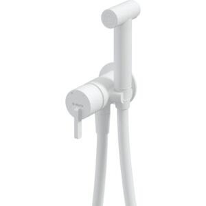 SILIA Bidet tap, concealed, with bidet shower, bianco