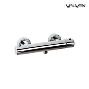 Estill Chrome ROUND PLUS Brause-Wand-Mischbatterie