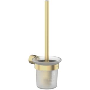 ARNIKA - Toilet brush, wall-mounted - brushed gold - ADA_R711