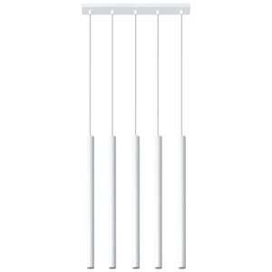 Lampa wisząca PASTELO 5 biała