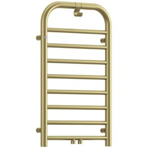 SILIA - Badheizkörper - Höhe 85 cm - mattgold - AGI_RG31