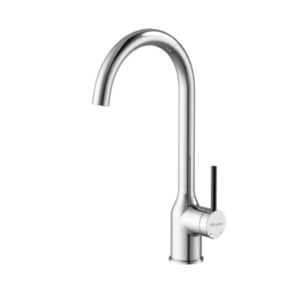 CANNOLI Chrome  Kitchen faucet with side lever