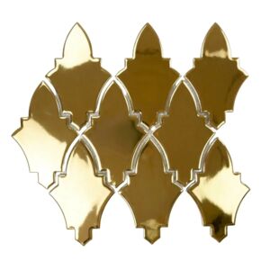 Arabeska Shield gold glossy finish