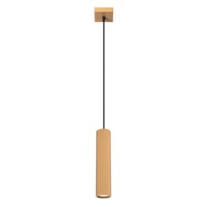 Lampa wisząca KARBON 1 złoty