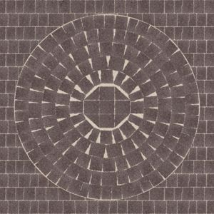 GRANIT LUBUSKI ZIEL-BRUK_GRANIT_LUBUSKI_braz_kompozycja_kolo_148x148cm