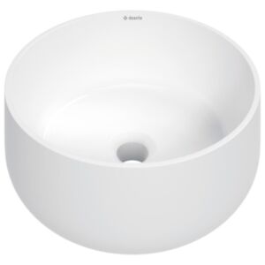 ARNIKA - Umywalka ceramiczna nablatowa - biały - CGN_6U33