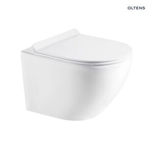 Satz Oltens Hamnes OneForm Stille wandmontiertes PureRim-Toilettenbeck