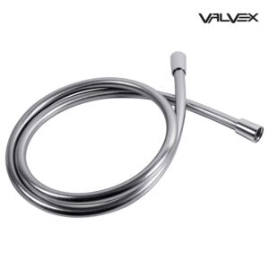 Carré Chrome Brauseschlauch PCV SilverShine