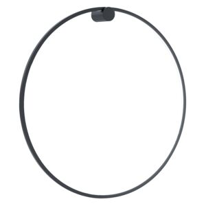 Saturno Black 46W LED wall lamp