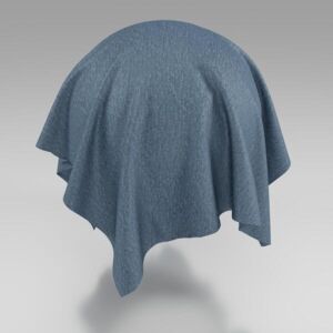 Plain Blue Chenille 3388647